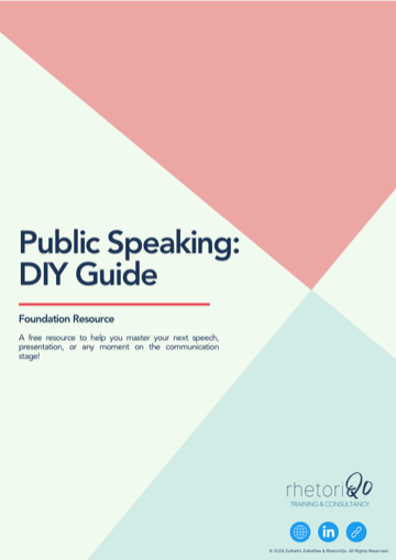Public Speaking: The DIY Guide
